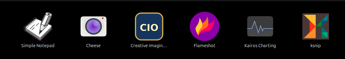 Creative Imagination Organiser CIO icon in Ubuntu Applications